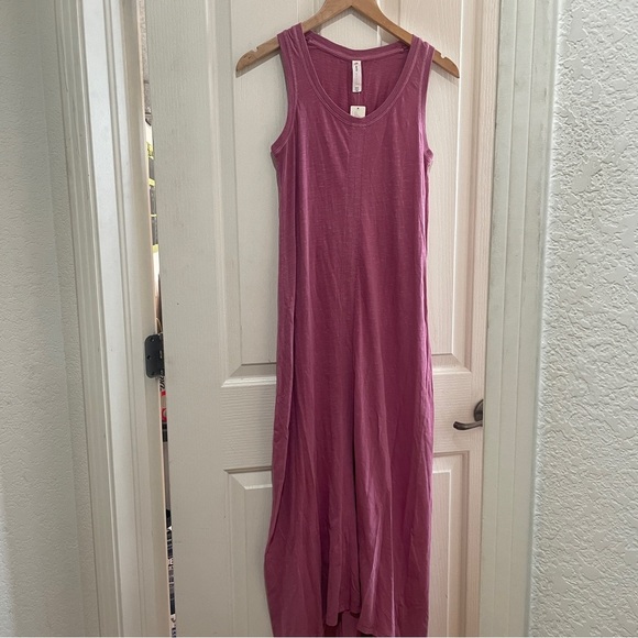 Daily Practice by Anthropologie Lounge Midi Dress oversized XXS cotton Anthro - Picture 11 of 11